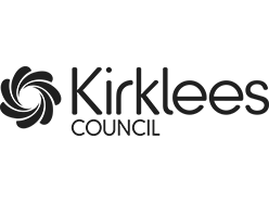 kirklees council logo, covered by EFR skips