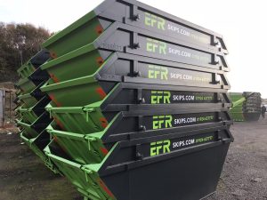 EFR Skips, skip hire wakefield, skip hire leeds